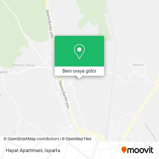 Hayat Apartmani harita