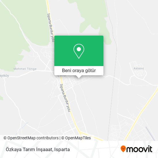 Özkaya Tarım İnşaaat harita