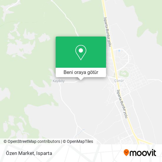 Özen Market harita