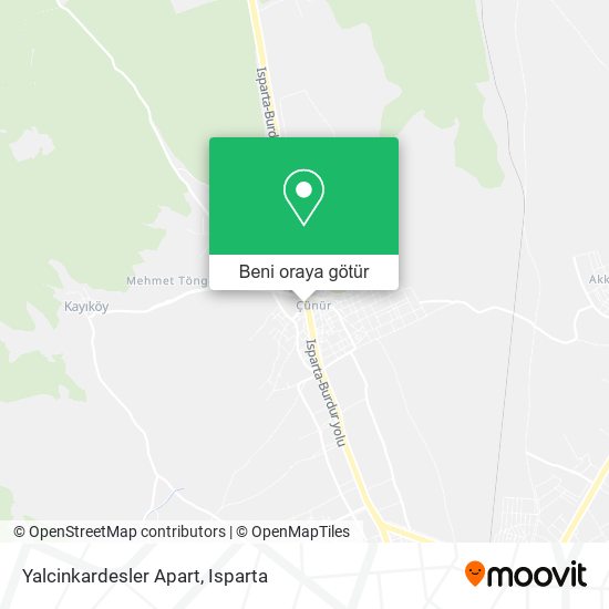 Yalcinkardesler Apart harita