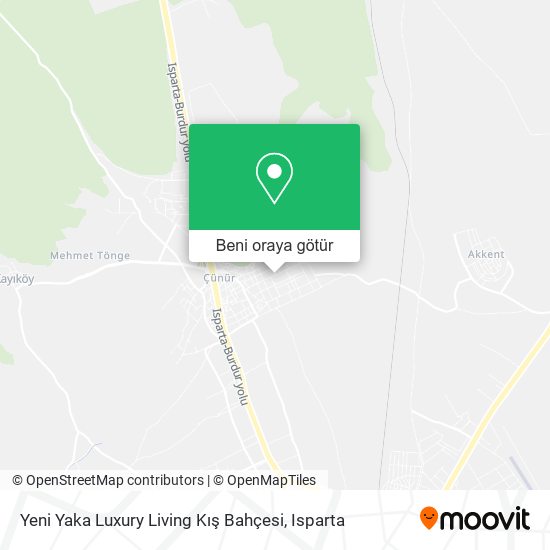 Yeni Yaka Luxury Living Kış Bahçesi harita