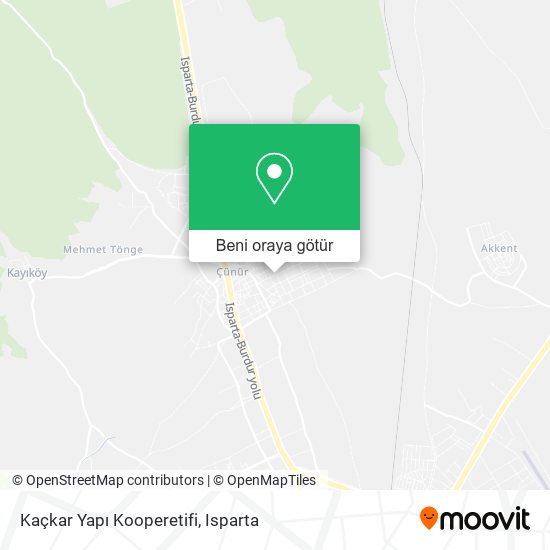 Kaçkar Yapı Kooperetifi harita