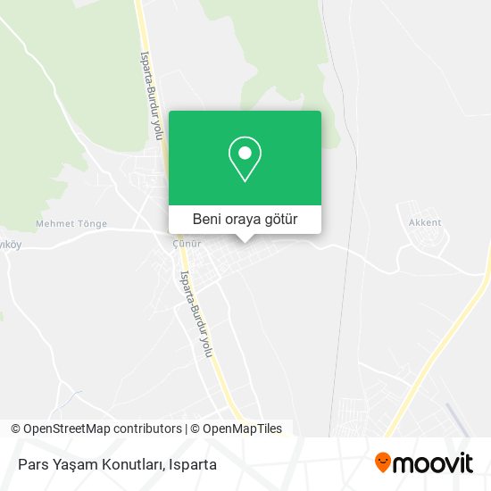 Pars Yaşam Konutları harita