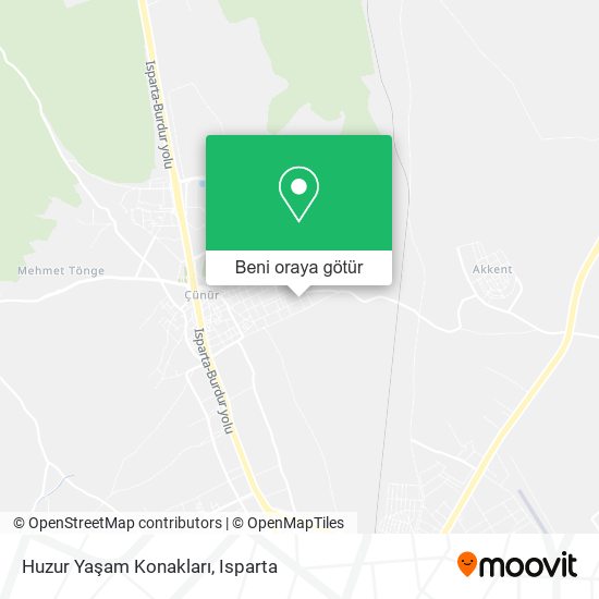 Huzur Yaşam Konakları harita