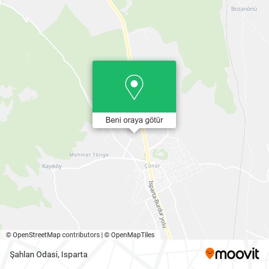 Şahlan Odasi harita