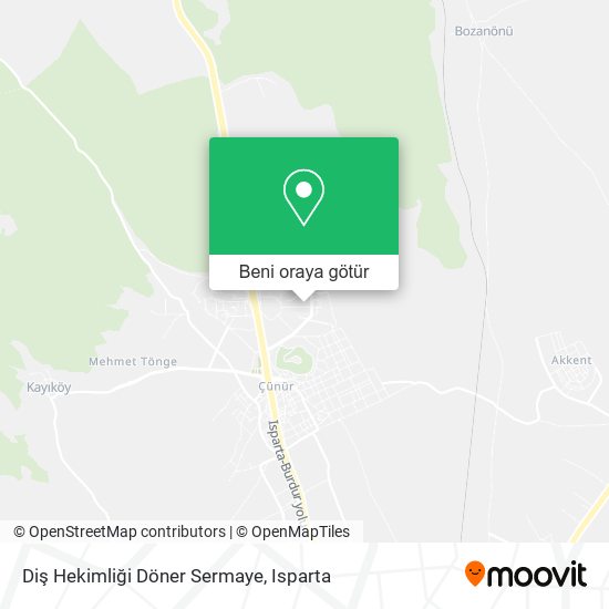 Diş Hekimliği Döner Sermaye harita