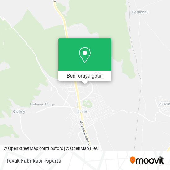 Tavuk Fabrikası harita
