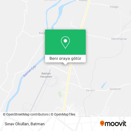 Sınav Okulları harita