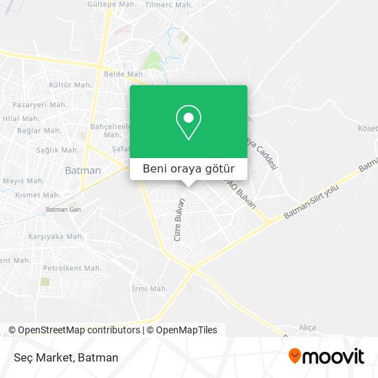 Seç Market harita