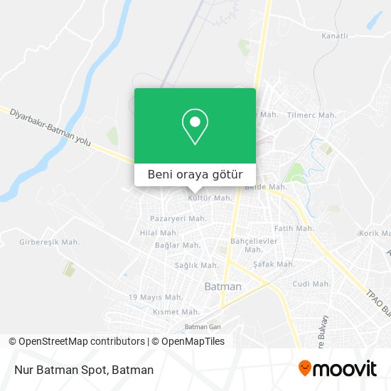 Nur Batman Spot harita