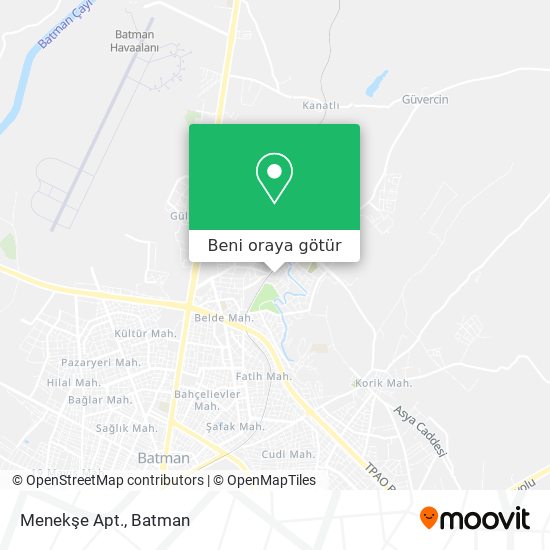 Menekşe Apt. harita
