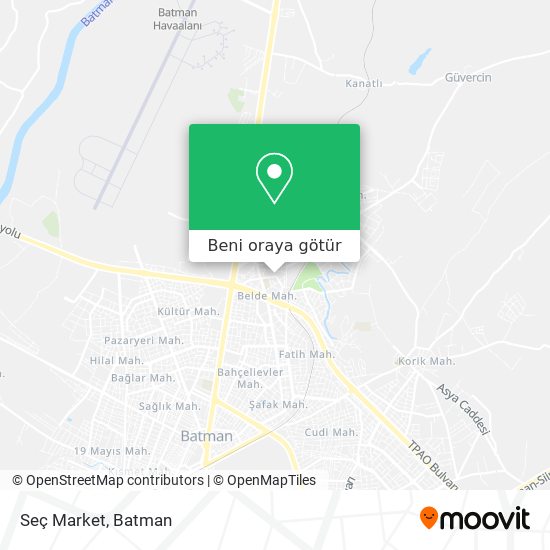 Seç Market harita
