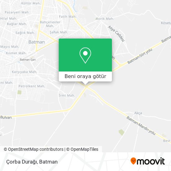 Çorba Durağı harita