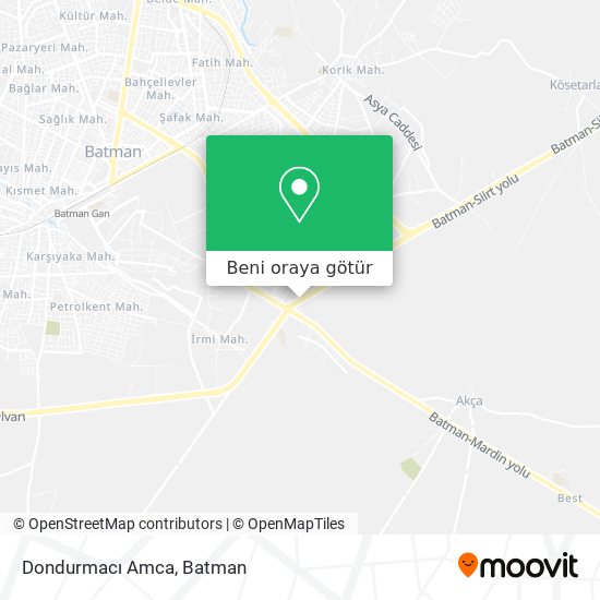 Dondurmacı Amca harita