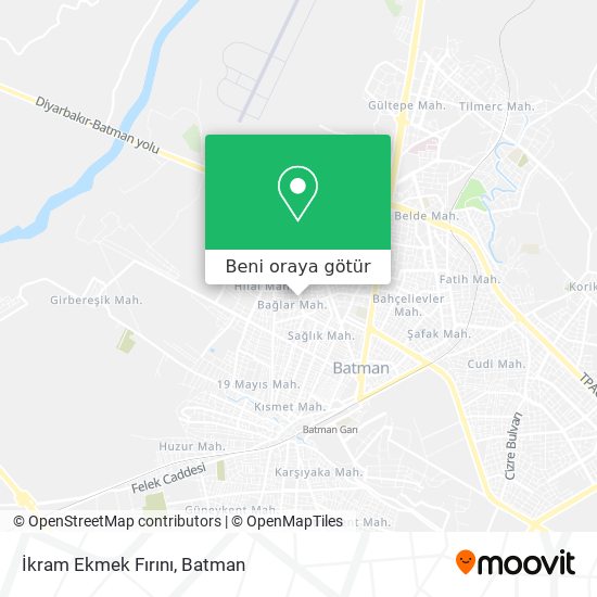 İkram Ekmek Fırını harita