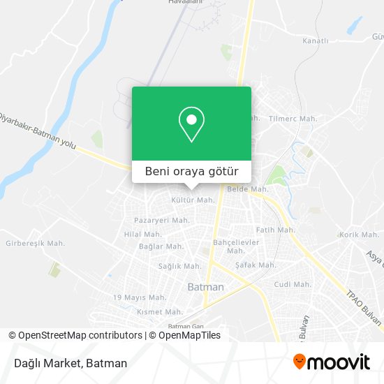 Dağlı Market harita