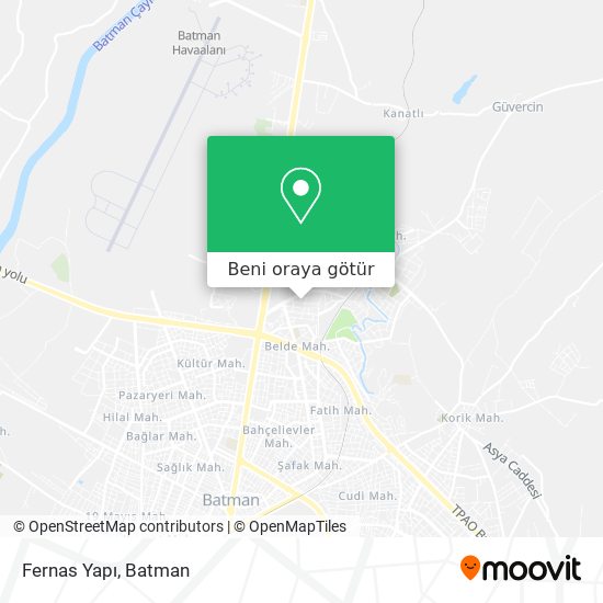 Fernas Yapı harita