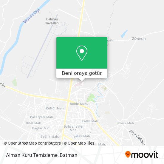 Alman Kuru Temizleme harita