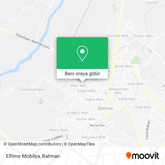 Elfimo Mobilya harita