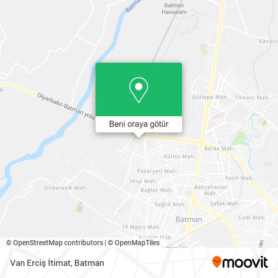 Van Erciş İtimat harita