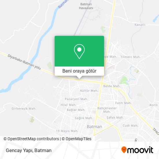 Gencay Yapı harita