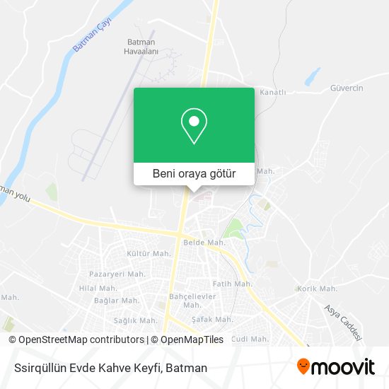 Ssirqüllün Evde Kahve Keyfi harita