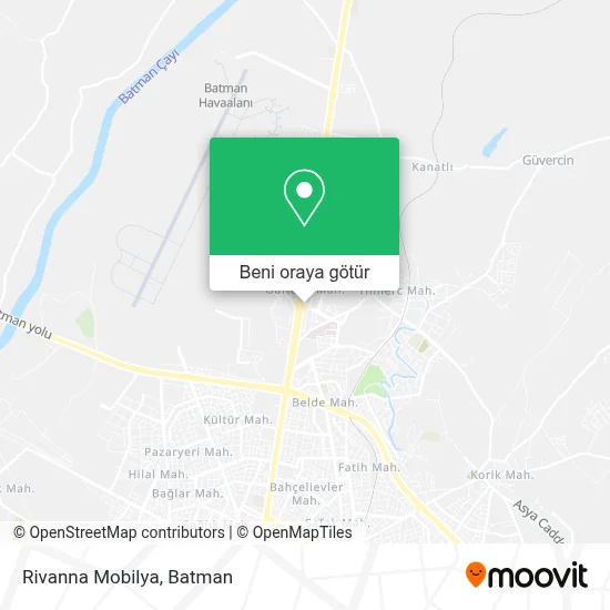 Rivanna Mobilya harita