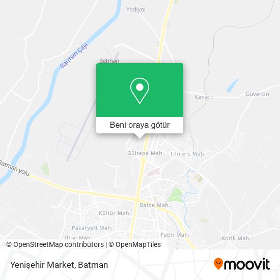 Yenişehir Market harita