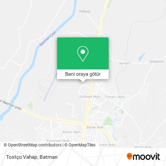Tostçu Vahap harita