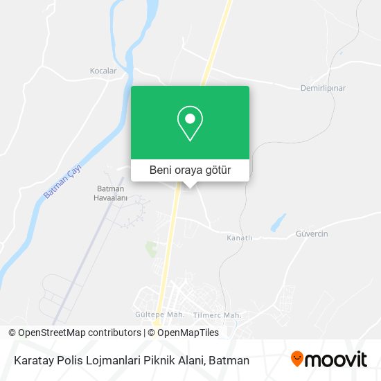 Karatay Polis Lojmanlari Piknik Alani harita