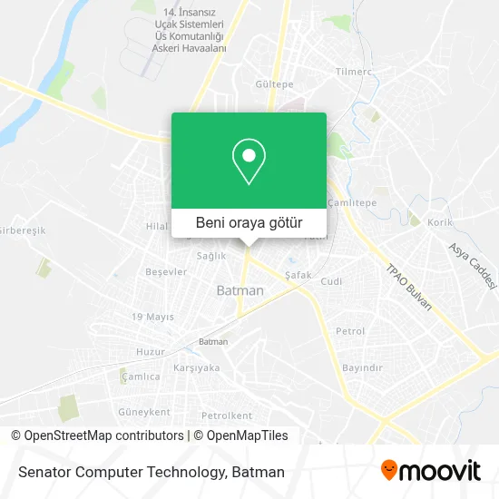 Senator Computer Technology harita