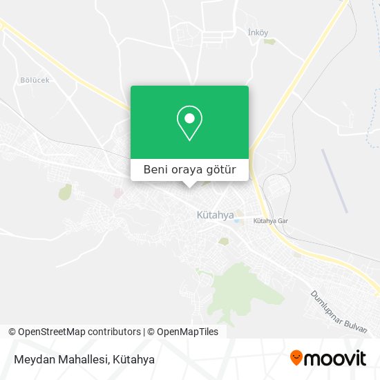 Meydan Mahallesi harita
