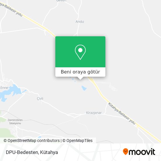 DPU-Bedesten harita