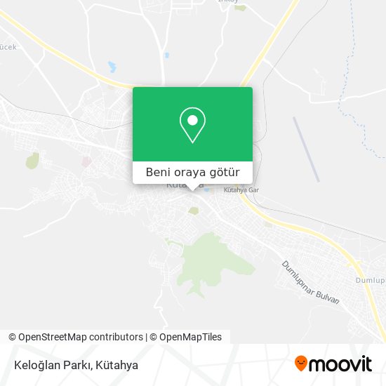 Keloğlan Parkı harita