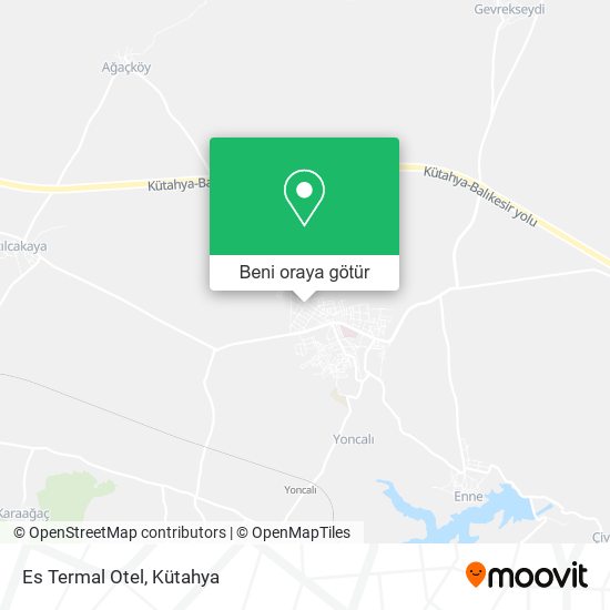 Es Termal Otel harita