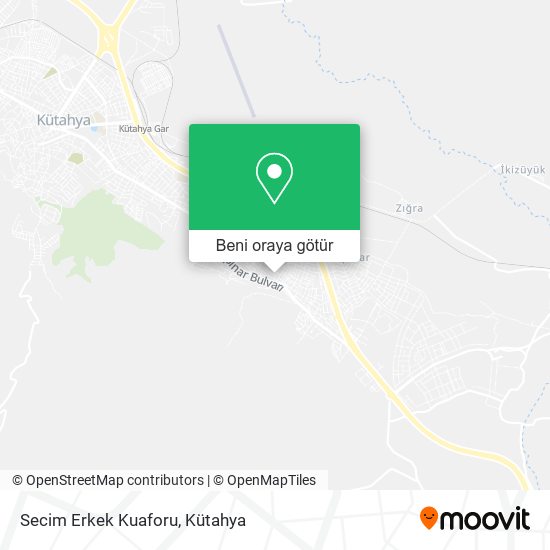 Secim Erkek Kuaforu harita