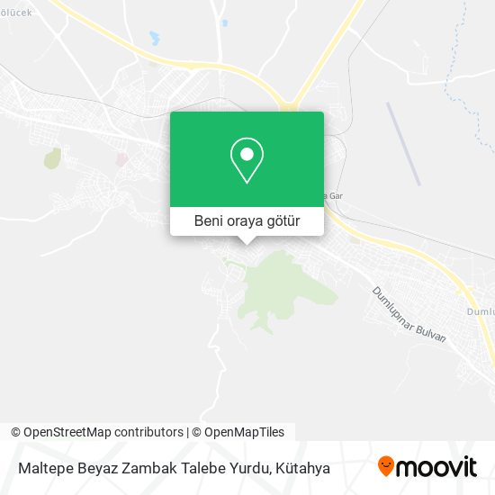 Maltepe Beyaz Zambak Talebe Yurdu harita