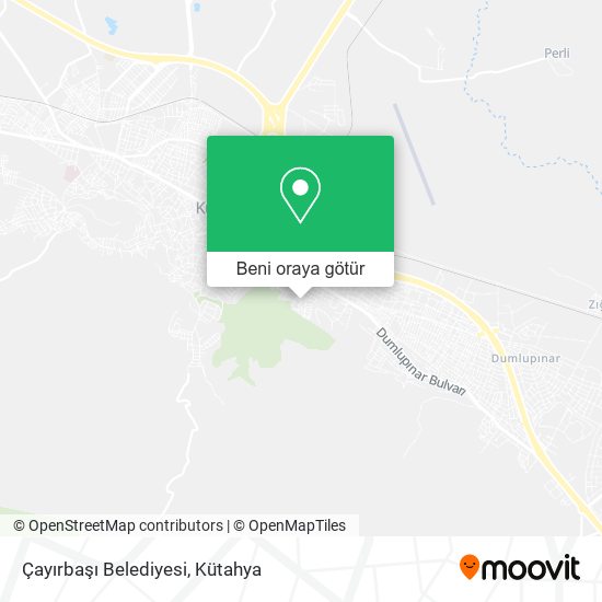 Çayırbaşı Belediyesi harita