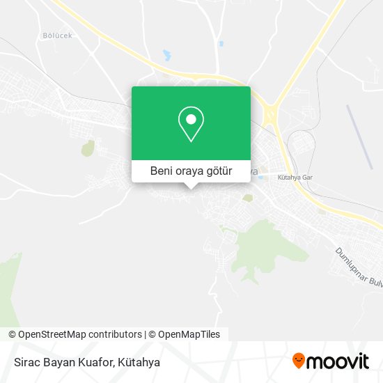 Sirac Bayan Kuafor harita