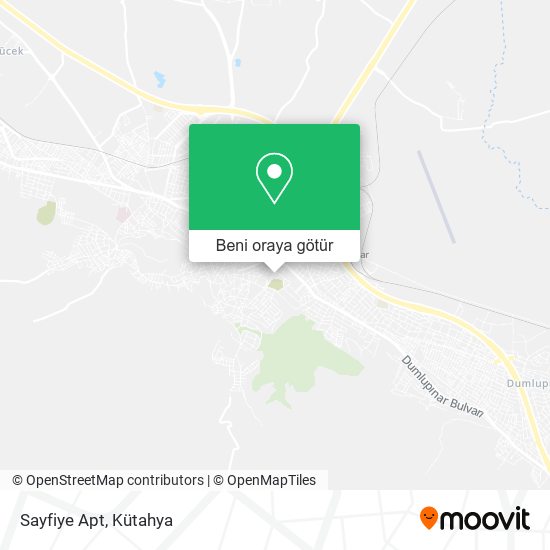 Sayfiye Apt harita
