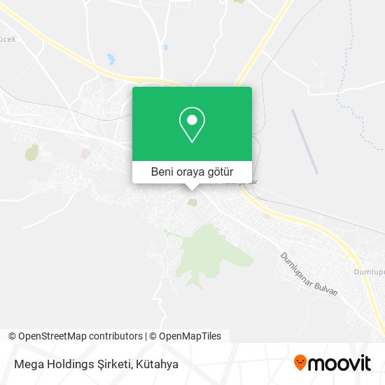 Mega Holdings Şirketi harita