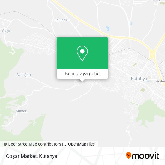 Coşar Market harita