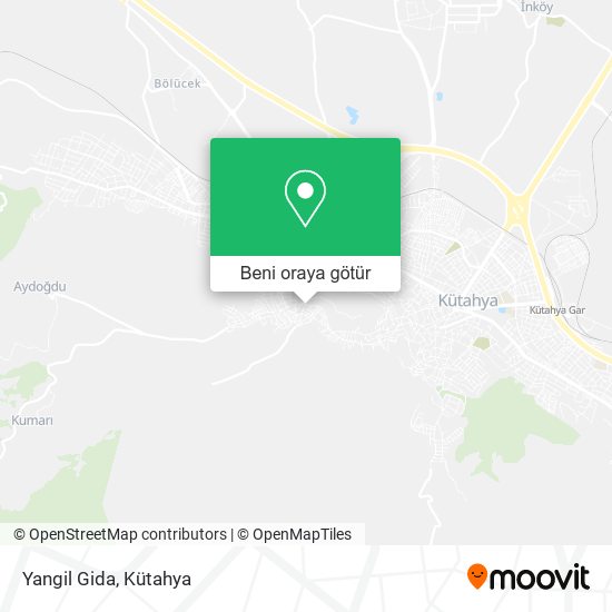 Yangil Gida harita