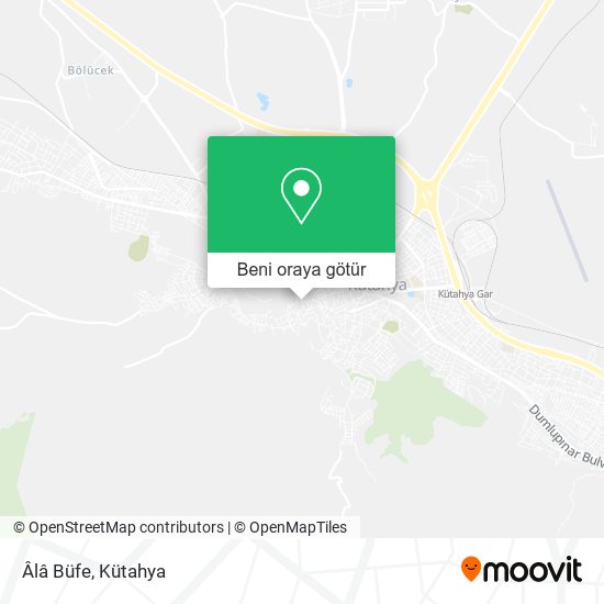 Âlâ Büfe harita