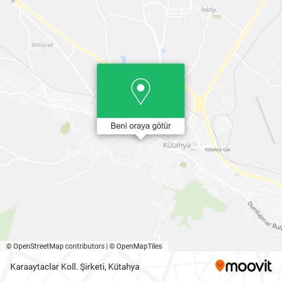 Karaaytaclar Koll. Şirketi harita