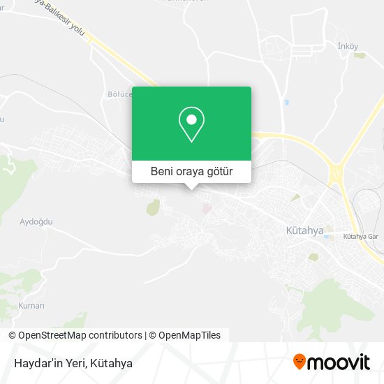 Haydar'in Yeri harita