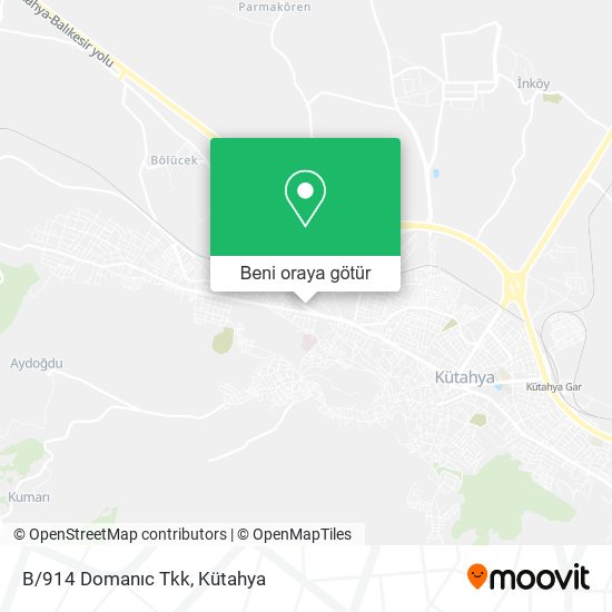 B/914 Domanıc Tkk harita