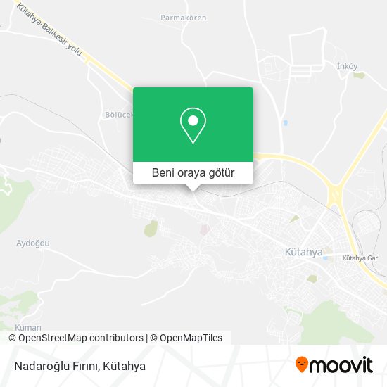 Nadaroğlu Fırını harita