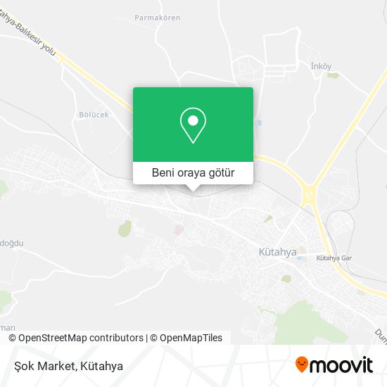 Şok Market harita