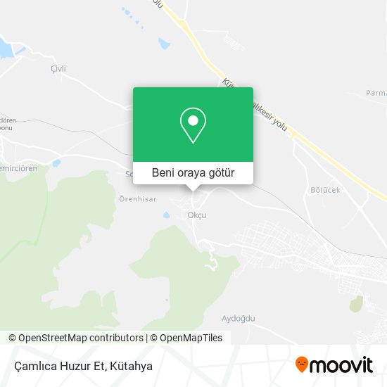 Çamlıca Huzur Et harita